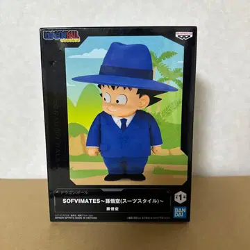 [미개봉 새상품] 드래곤볼 손오공 수트 스타일 소프트 비닐 피규어