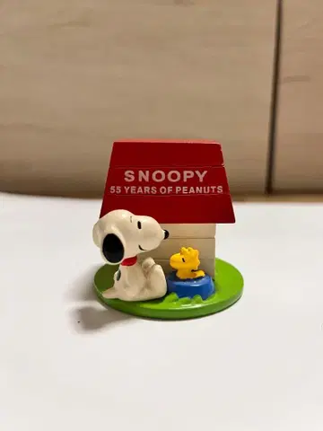 스누피 55주년 기념 피규어 강아지집 리멘트