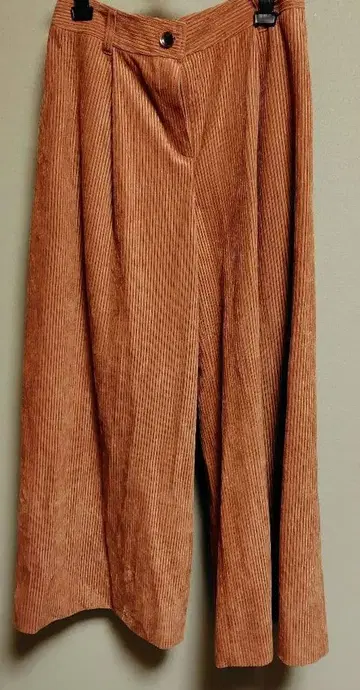 bellus closet 코듀로이 가우초 팬츠 오렌지