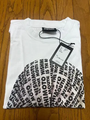 NISHIMOTO IS THE MOUTH 롱티셔츠 XL B02