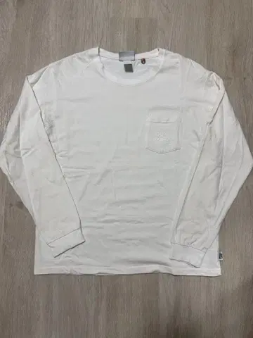 짐 마스터 롱 슬리브 티셔츠 화이트 L