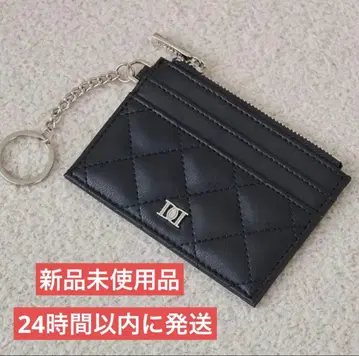 미사용 새상품 Darich DD 로고 퀼팅 트래블 세트 카드 케이스만