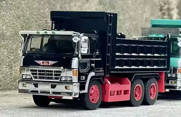 DBGT 1/64 히노 슈퍼돌핀 덤프 트럭 블랙
