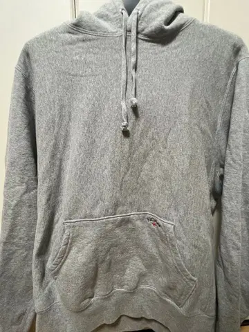 NOAH 그레이 후드 부착 후드티 L 사이즈