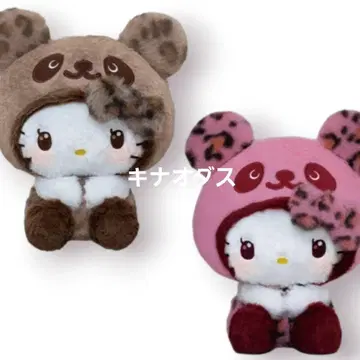 팬더 헬로키티 갸루팬더 BIG 봉제 인형 전 2종 세트