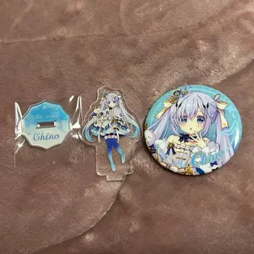 주문토끼 아토레 치노 미니 아크릴 스탠드 캔뱃지