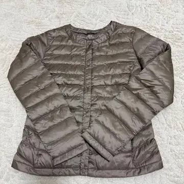 유니클로 울트라 라이트 다운 자켓 경량 브라운 S