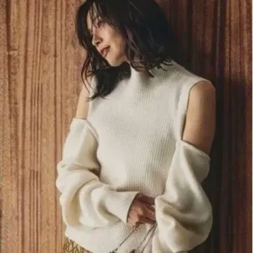 FRAY I.D 레이어드 니트 풀오버 타이트 니트