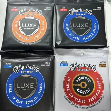 Martin & Co. 어쿠스틱 기타 줄 4세트