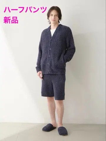 [ 새상품 ] 젤라또피케 옴므 모코모코 하프 팬츠 M 네이비