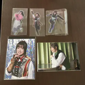 박뮤 라이브 4 클리어 시트 브로마이드 오키타/치즈루/오오토리