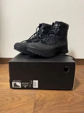 SOREL 블랙 방수 부츠 29cm