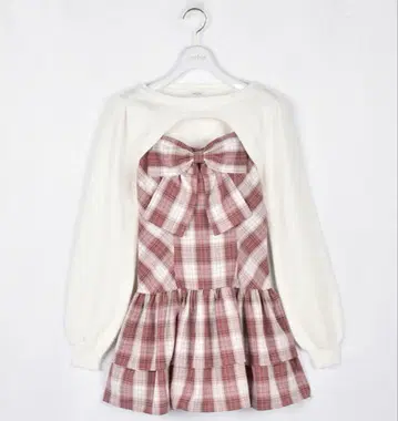 evelyn 리본 볼레로 원피스