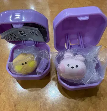 BT21 푹신푹신 링 슈키 쿠키 2종 세트