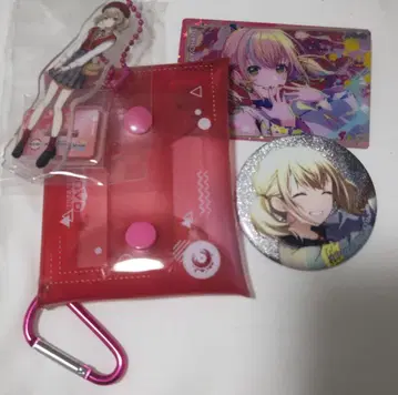 아즈사와 코하네 스시로 클리어 파우치 아크릴 스탠드 27B 그리 캔뱃지