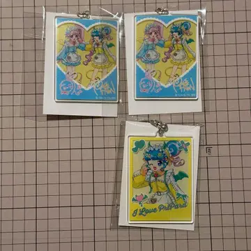 프리파라 하트데비데비 파티 논 피논 아크릴 키링