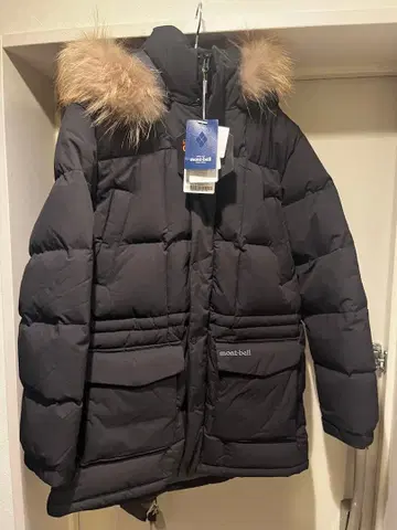 mont-bell 블랙 다운 자켓