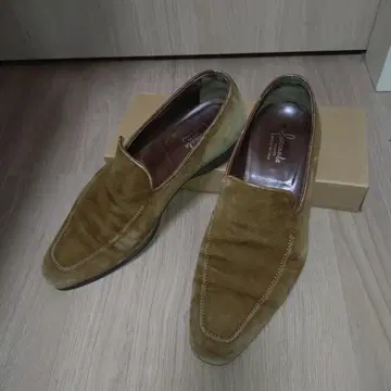 Ferrante 페란테 스웨이드 로퍼 브라운 27cm