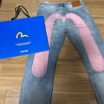 에비수 청바지 핑크 32 x 34