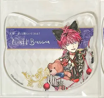 악마 집사와 검은 고양이 난자타운 라토 아크릴 코스터