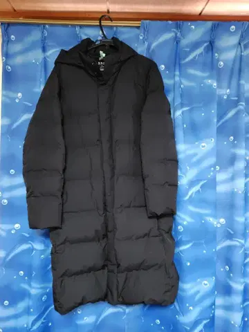 UNIQLO 후드 부착 블랙 다운 자켓 XL