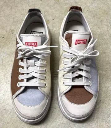 캠퍼 TWINS / 가죽 스니커즈 멀티 컬러 여성용 37