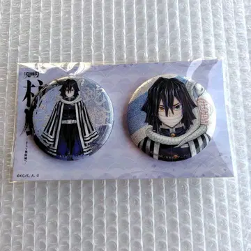 귀멸의 칼날 이구로 오바나이 기둥전 키 비주얼 캔뱃지 세트