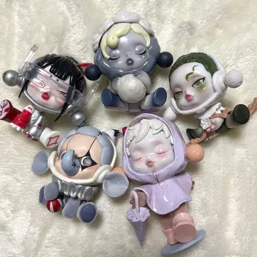 스컬팬더 SP 피규어 5체 세트