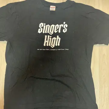 Singer's High 티셔츠 M 사이즈
