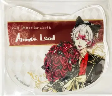 악마 집사와 검은 고양이 아쿠네코 아몬 난자타운 아크릴 코스터