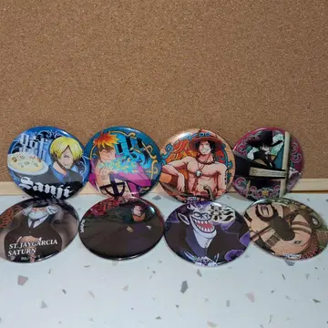 원피스 8종 핀 배지 세트