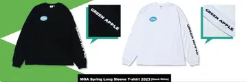 Mrs. GREEN APPLESpring 굿즈 2023 롱 T셔츠 블랙