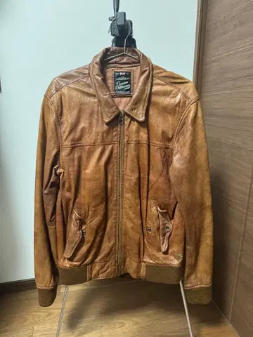 SCOTCH & SODA 스코치앤소다 브라운 가죽 아우터 M