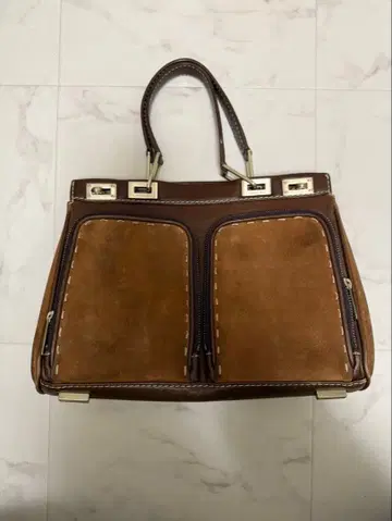 LANCEL 브라운 토트백