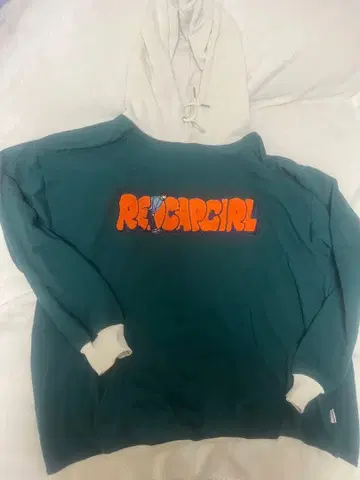 RECAPGIRL 스트릿 스타일 후드티