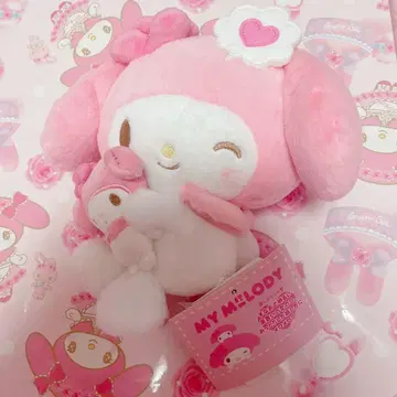 택 포함 마이멜로디 봉제 인형 아이러브미 시리즈