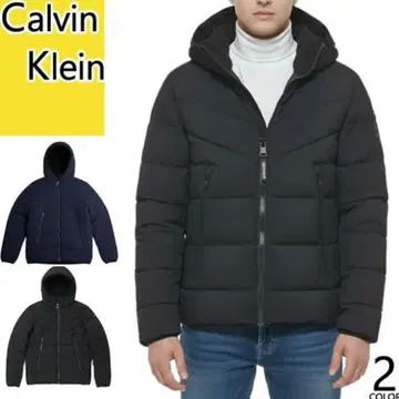 캘빈 클라인 다운 자켓 네이비