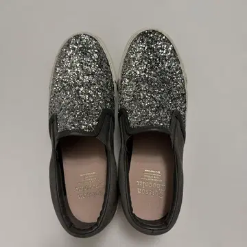 글리터 슬립온 슈즈