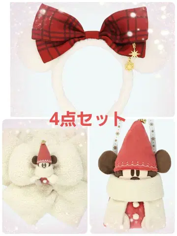 미사용 새상품 릴 린 린 머리띠, 미니백, 머플러, 키체인 4점