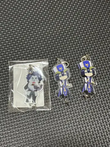 마왕성에서 잠들어요 DMM 스크래치 아크릴 키링 3종 세트