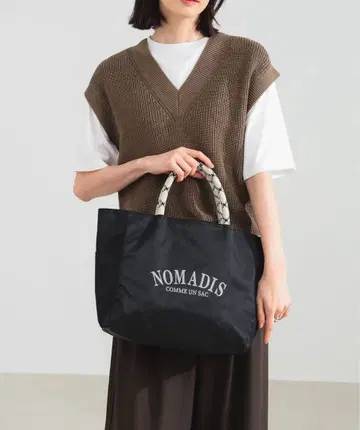 [별주] NOMADIS / SAC2 W 리버서블 로고 토트백
