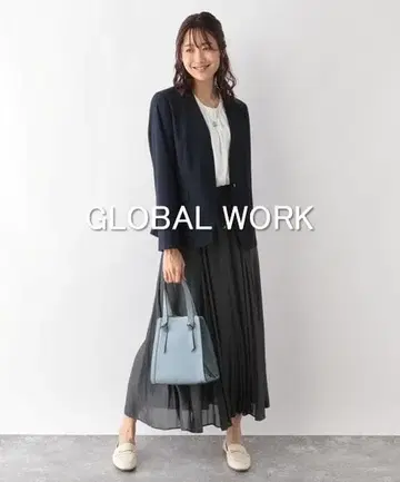 [택 포함 새상품] GLOBAL WORK 아름다운 실루엣 V 자켓