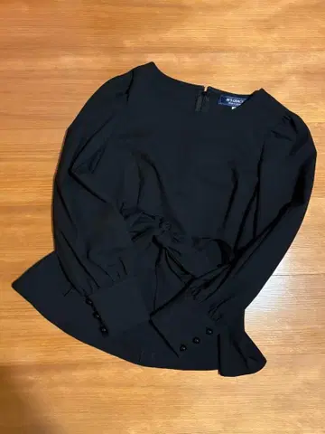 엠즈 그레이시 블랙 블라우스 38