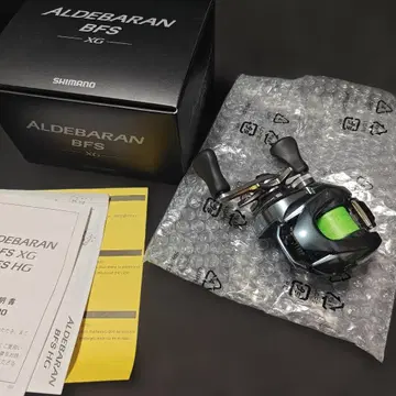 시마노 22 알데바란 BFS XG 오른손잡이 미사용 새상품 라인 포함