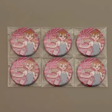 이누카이 코무기 Umbrella Collection 캔뱃지 6점 세트