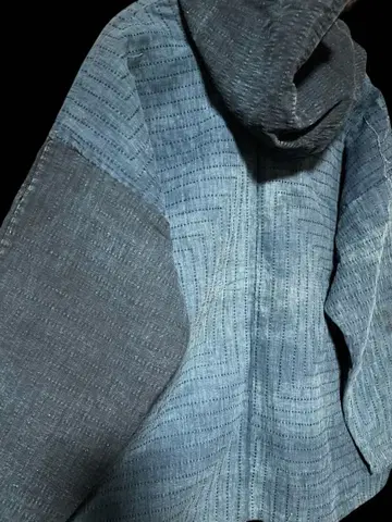 사쿠라기 자수 후드 재킷