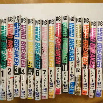 WIND BREAKER 1~15권 4권만 미개봉 오비 포함