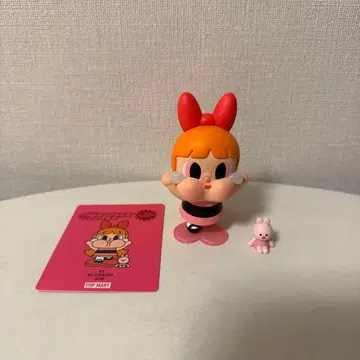 팝마트 popmart crybaby 파워퍼프걸 블로섬