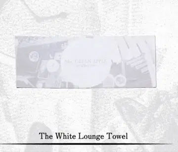 Mrs. GREEN APPLE The White Lounge 타월