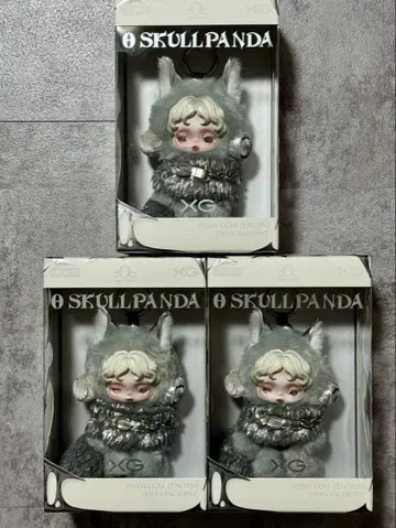 스컬팬더 XG 3개 세트 POPMART